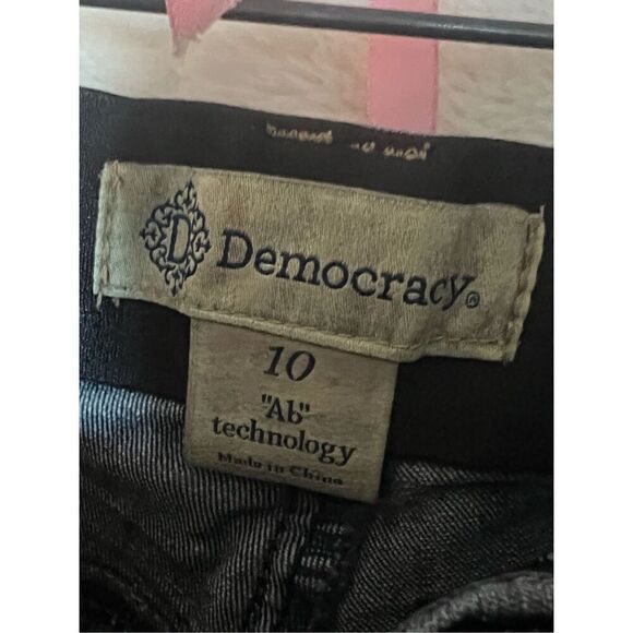 Democracy “ab” Technology Blue Jeans Woman’s Size 10 Skinny Leg - Picture 5 of 11